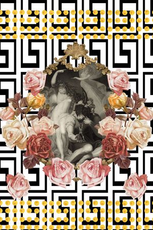 定位中国纹印花华亿平台图片