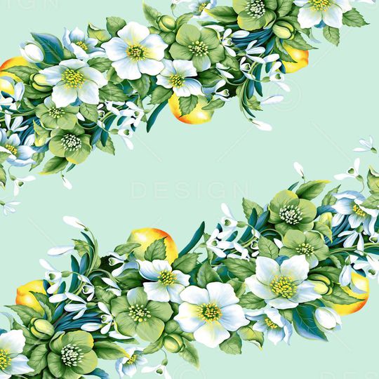 清新印花华亿平台图片