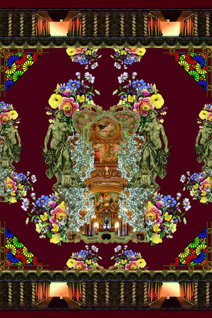 彩色印花华亿平台图片