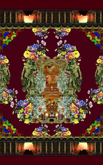 彩色印花华亿平台图片