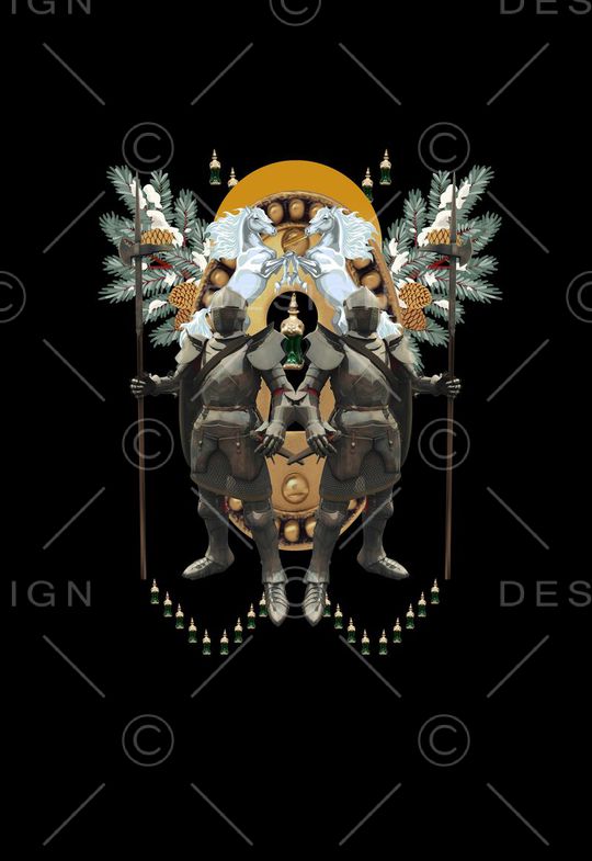 潮流时尚印花华亿平台图片