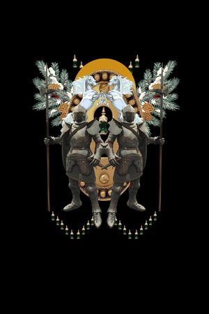 潮流时尚印花华亿平台图片