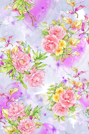 休闲风印花华亿平台图片