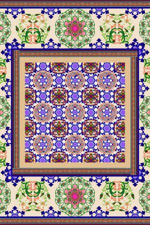 方巾印花华亿平台图片