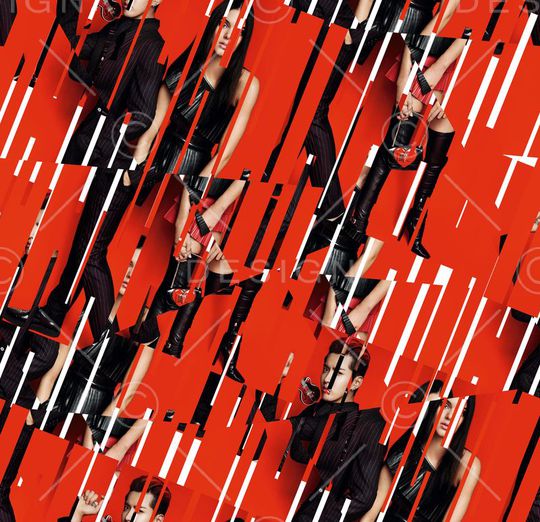 复古印花华亿平台图片