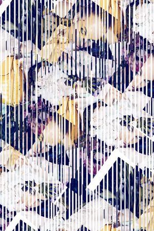 复古印花华亿平台图片