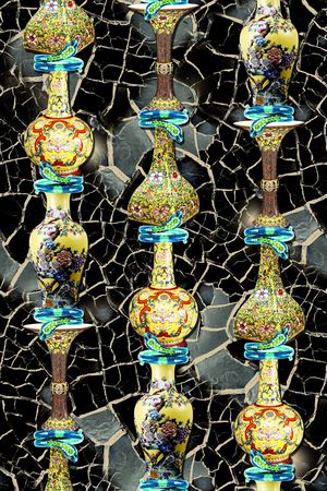 抽象印花华亿平台图片