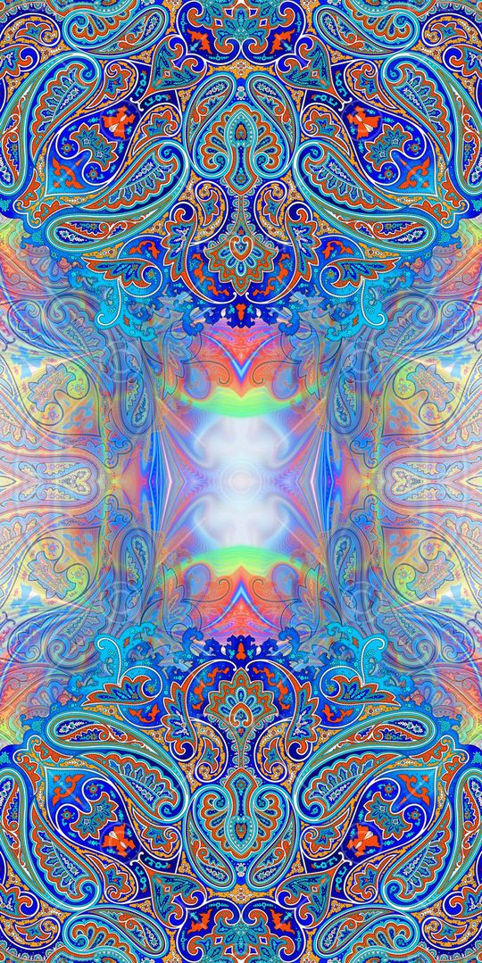 佩斯利印花华亿平台图片