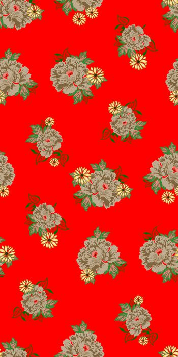 468941-复古传统花卉