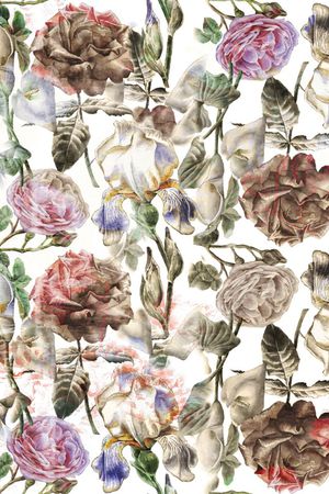 复古印花华亿平台图片