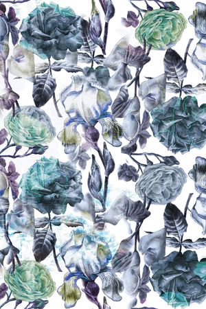 复古印花华亿平台图片