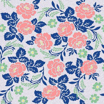 469031-花卉 杂点底 清新风