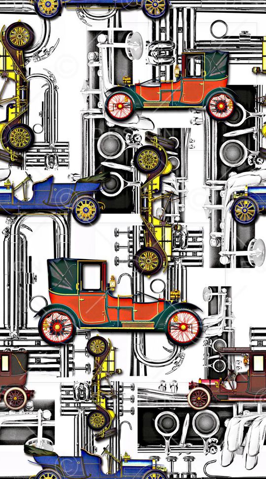 复古印花华亿平台图片