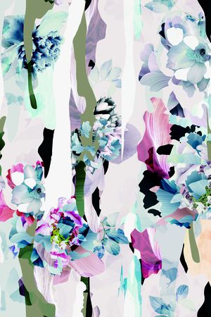 抽象印花华亿平台图片