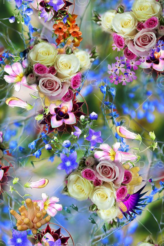 绿色春印花华亿平台图片