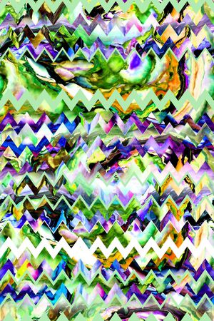 几何印花华亿平台图片