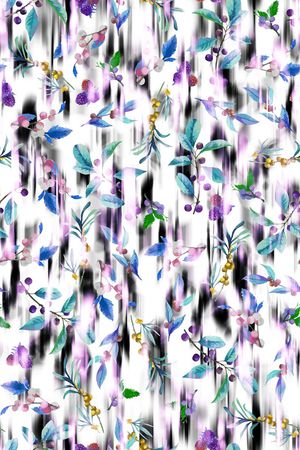 抽象印花华亿平台图片