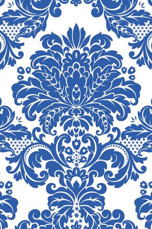 青花瓷印花华亿平台图片