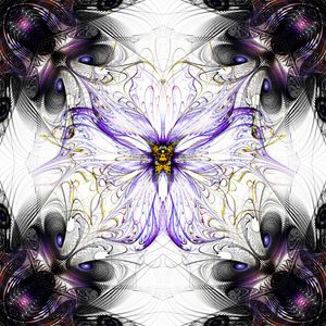 抽象印花华亿平台图片