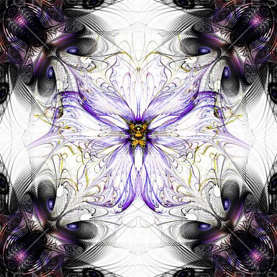 抽象印花华亿平台图片