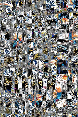 抽象印花华亿平台图片