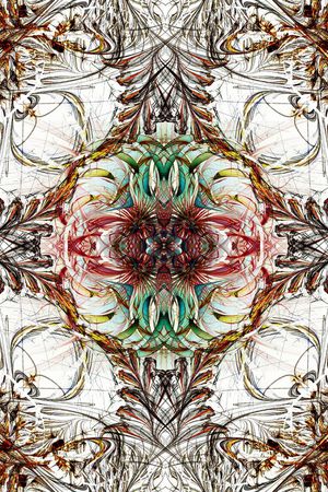 抽象印花华亿平台图片