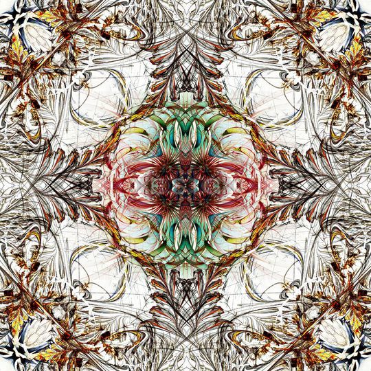 抽象印花华亿平台图片