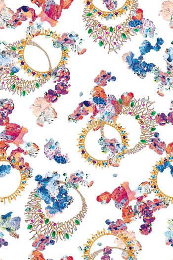 469163-抽象矿石珠宝