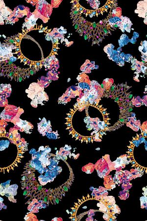 抽象矿石印花华亿平台图片