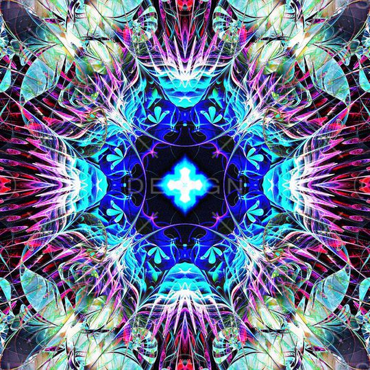 抽象印花华亿平台图片