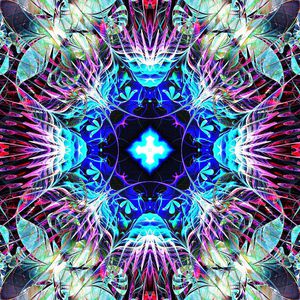 抽象印花华亿平台图片