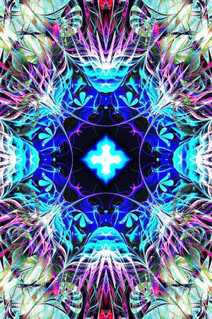 抽象印花华亿平台图片