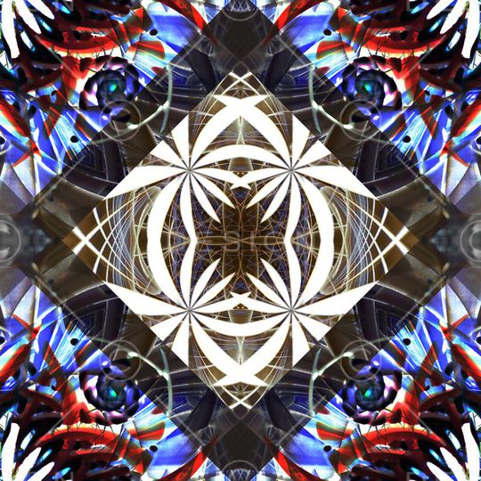 抽象印花华亿平台图片