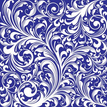 青花瓷印花华亿平台图片