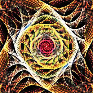 抽象印花华亿平台图片