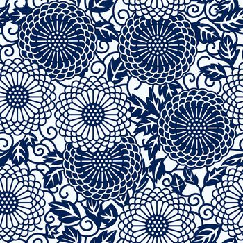 青花瓷印花华亿平台图片