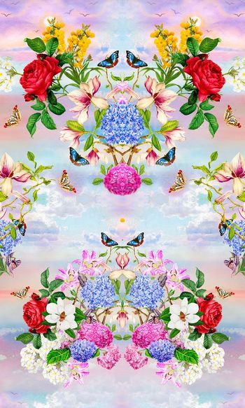 古典印花华亿平台图片