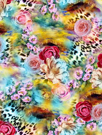 时尚印花华亿平台图片