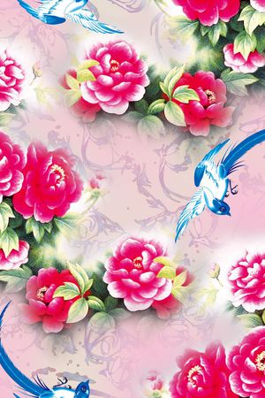 素雅印花华亿平台图片