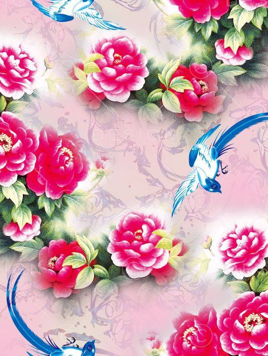 素雅印花华亿平台图片