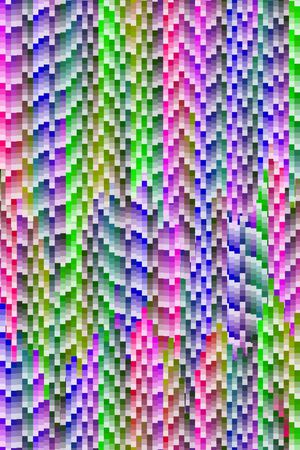 色彩绚丽印花华亿平台图片