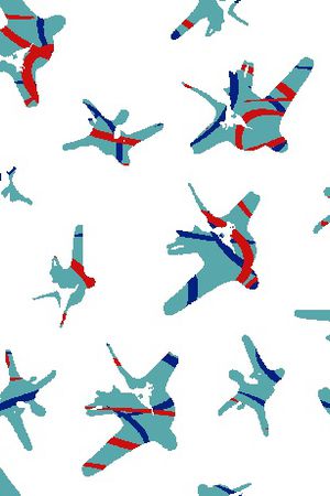 抽象印花华亿平台图片