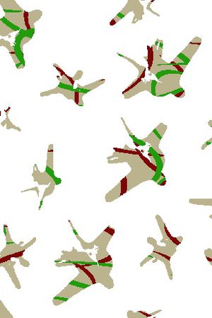 个性几何印花华亿平台图片