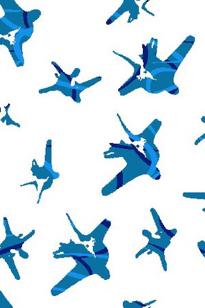 个性几何印花华亿平台图片