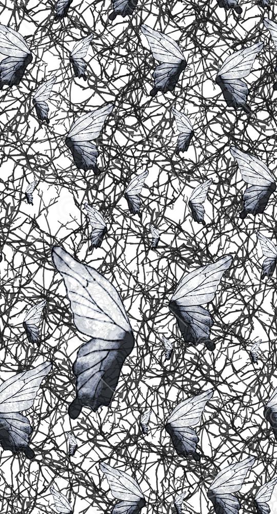 黑白印花华亿平台图片