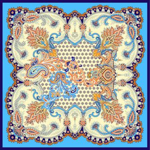 佩兹利印花华亿平台图片