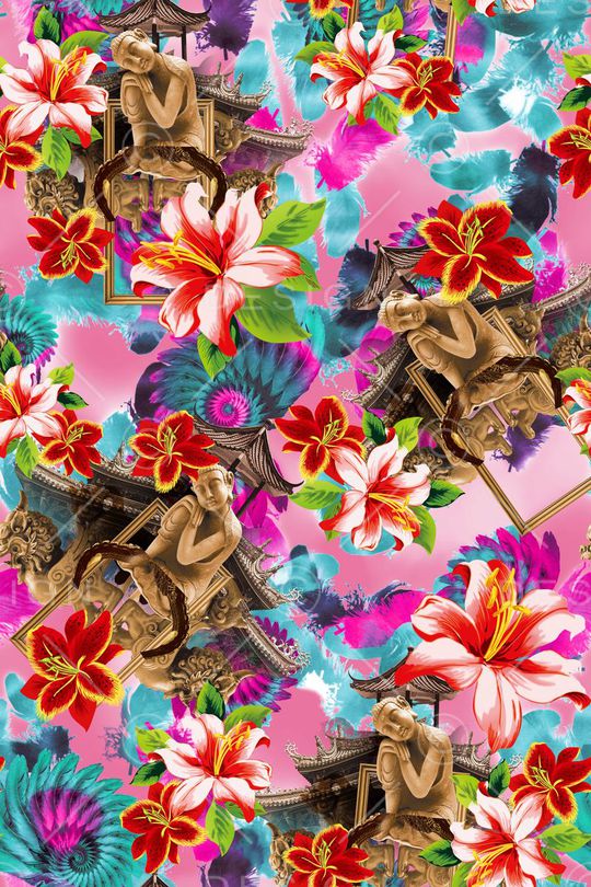 女装印花华亿平台图片