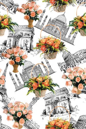 欧美风印花华亿平台图片