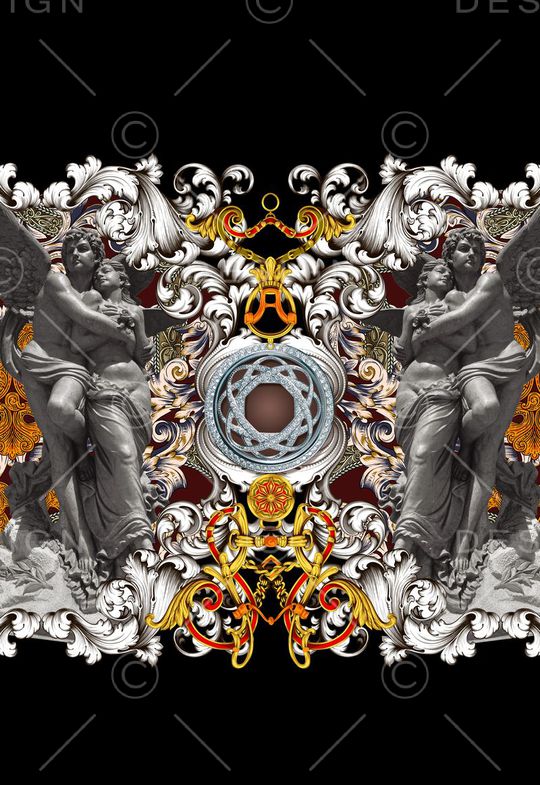 定位欧式印花华亿平台图片