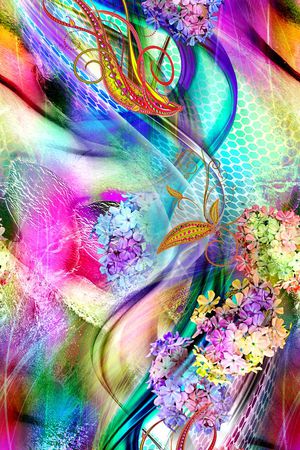 多彩印花华亿平台图片